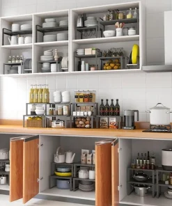 Alternative view of Sintio Kitchen Home Closet Organizer Spice Racks